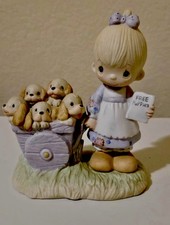 1977 Precious Moments “God Loveth a Cheerful Giver” picture