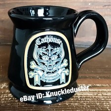 Motorhead Cat Cathouse Hollywood 2016 Coffee Mug Deneen Riki Rachtman Tattoo HTF picture