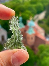 9 carat Moldavite directly from the Czech Republic picture