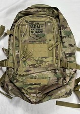 Iowa Army National Guard Backpack Camo Tactical Military Bag Padded Large NWOT picture