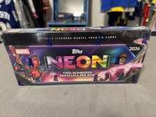 2026 Topps Neon Marvel Hobby Box New Sealed *IN HAND* picture