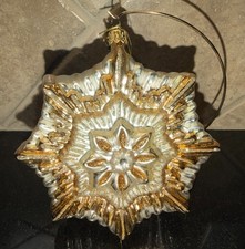 2018 Hallmark Heritage Collection Christmas Star RARE Blown Glass Ornament NEW picture