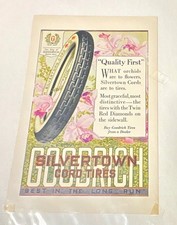 Vintage Goodrich Ad Silvertown 1927 Original Multicolor Katherine Southwick Nice picture
