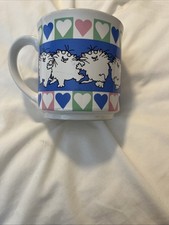 Sandra Boynton Mug Cats Hearts Japan EUC. xx picture