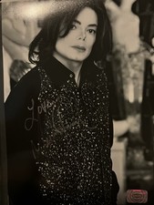 Michael Jackson 8x10 Autographed Photo With COA picture