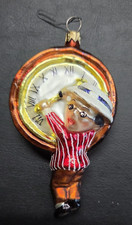 Christopher Radko Millennium Clock Ornament 2000 New Year Vintage Rare picture