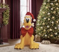Disney 3.5 FT Animated Pluto Holiday Christmas Animatronic 2026  ✅  picture