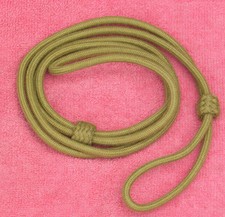 British Khaki Wool Lanyard for WWI or WWII Pistol or Revolver picture