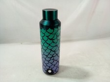 STARBUCKS 2025 PURPLE/GREEN SIREN/MERMAID 20 oz Vacuum Insulated Water Bottle picture