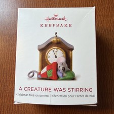Hallmark: A Creature Was Stirring Series 3rd  Miniature Keepsake Ornament - 2018 picture