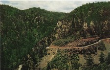 Postcard AZ: Lookout Point, Northern Entrance Oak Creek Canyon, Arizona picture