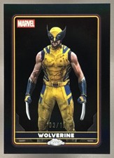 Wolverine 2025 Topps Chrome Deadpool Black Refractor 3/10 #30 picture