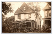 RPPC ~ Barberton OH ~ Historic home house Street view Ohio by Arkron picture