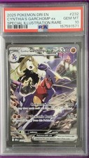 Pokemon PSA 10 Cynthia's Garchomp EX 232 Destined Rivals picture