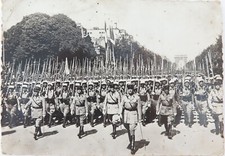 Posted 3 Weeks After The Start WW2 Large RPPC, Paris La Revue du 14 Juillet 1939 picture