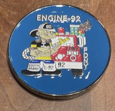 FDNY Engine 92 South Bronx Popeye Collectible Challenge Coin picture