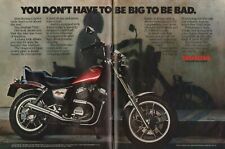 1983 Honda Shadow 500 - 2-Page Vintage Motorcycle Ad picture