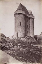 France, Saint-Malo, Saint-Servan, Tour Solidor, Vintage print, ca.1880 print vi picture