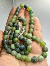 Unique Ancient Old Roman Mosaic Glass Wonderful Rare Unique Beds Necklace picture