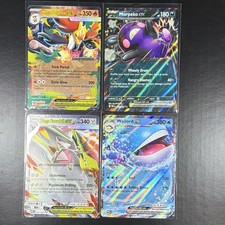 Pokémon TCG Pitch Black Card Lot of 4 Ex: Delphox, Excadrill, Wailord, Morpeko picture