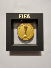 Genuine FIFA Participant Medal FIFA CLUB World Cup Qatar 2020 FIFA MEDAL COIN  picture
