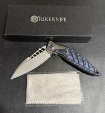 Rike Knife Thor 7-BB Integral Knife 154CM Steel Blade G10 Handle new in box blk picture
