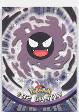 1999 Pokemon Topps Gastly #92 Blue Logo Card LP picture