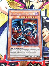 Red-Eyes Black Metal Dragon fmr-001 (VLP/LP) Secret Rare Yu-Gi-Oh picture