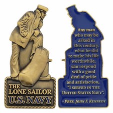 US Navy Lone Sailor Challenge Coin CC-2051 picture