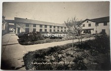 STRATTON Kit Carson Colorado - Original Early RPPC - Collins Hotel - Posted 192x picture