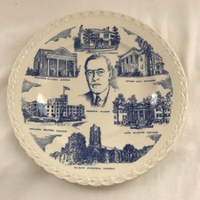 Staunton, Virginia Rare Vintage Souvenir Plate - Vernon Kilns - Exc. Cond. picture