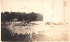 J32/ Interesting RPPC Postcard c1910 Moving a House Horse Occupational 292 picture