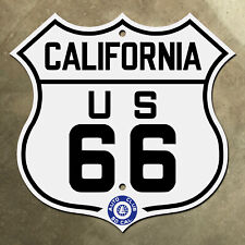 California ACSC US route 66 highway road sign auto club AAA mother road 1928 picture