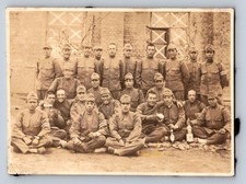 Asian Military Group Portrait Photograph Early 20th Century Uniforms picture