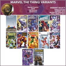 Marvel The Thing Variants (2024) Marvel Comic FULL VARIANT SET picture