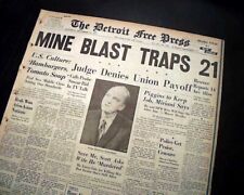 Pocahontas Fuel Company Tazewell County Virginia Coal Mine Disaster 1957 News picture