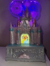 Disney Princess Wishes Ultimate 100th Celebration Castle Musical Jewelry Box picture