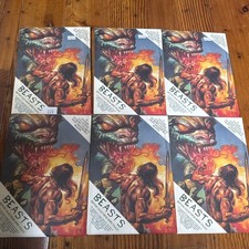 BORIS VALLEJO BEASTS 1993 C. I. KEEPSAKE CARD COLLECTION ENVELOPE Lot x6 picture