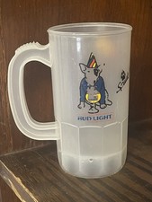 Vintage 1986 Spuds MacKenzie Bud Light Plastic Beer Mug Small picture