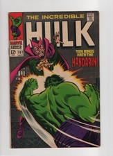 The Incredible Hulk #107, 1968, Very Nice+, 10 Rings Hath the Mandarin picture