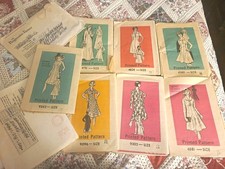 Lot 7 Vintage Progressive Farmer Mail Order Sewing Patterns 1950s 70s Sz8 picture