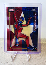 Topps 2026 Topps Chrome Marvel Spider-Boy #160 Serial Numbered 27 /41 picture