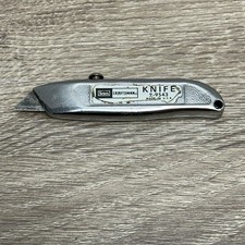 Vintage Sears Craftsman Utility Knife 9-9543 USA 3” Pocket Blade Tool Keychain picture