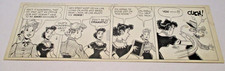 1954 Original Art AGGIE MACK Daily Comic Strip HAL RASMUSSON picture