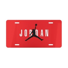 Air Jordan, License Plate Car Tag Metal Aluminum (Vanity Plate) picture