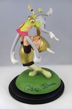 Looney Tunes Spotlight Bugs Bunny Paw De Deux Vintage Figure Complete W/ COA picture