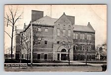 Streator, IL-Illinois, The Garfield School Antique c1909, Vintage Postcard picture