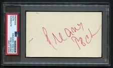 Gregory Peck signed autograph Vintage 3x5 Atticus in To Kill a Mockingbird PSA picture