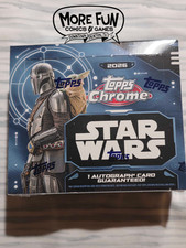 2026 Topps Chrome Star Wars Factory Sealed Hobby Box picture
