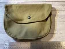 ORIGINAL PRE WWI RARE M1910 EAGLE SNAP MEAT CAN POUCH - SUPER CLEAN - NAMED picture